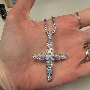 Swarovski Cross necklace